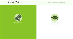 Desktop Screenshot of cromdeveloper.com