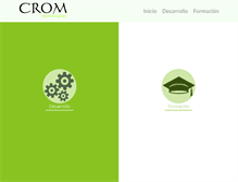 Tablet Screenshot of cromdeveloper.com